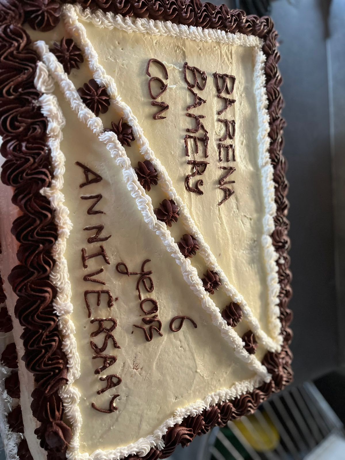 Anniversary cake · detail
